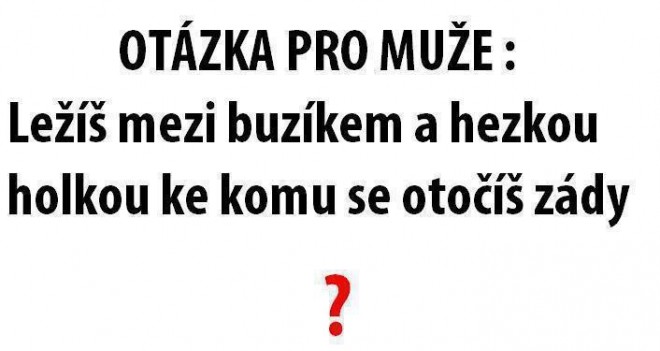 Zostanem le�a� na chrbte :D