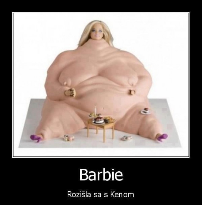 Barbie zajed ia :D