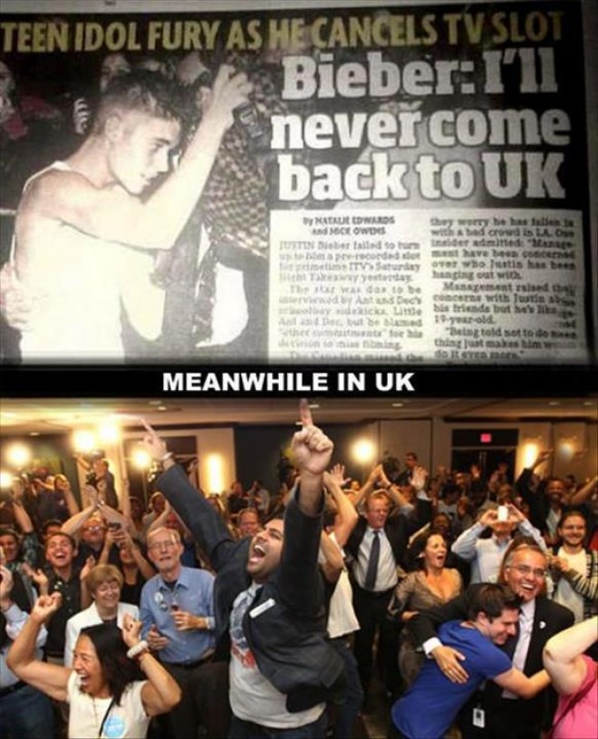 Anglicko je v suchu :D