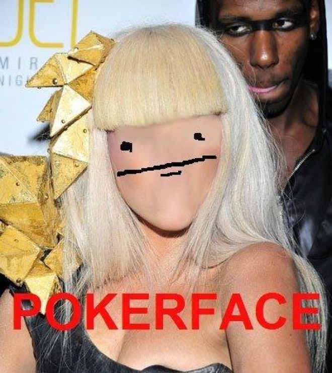 Originl poker face
