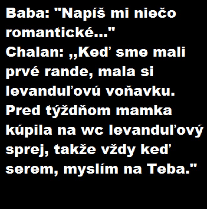 Vek romantik :)