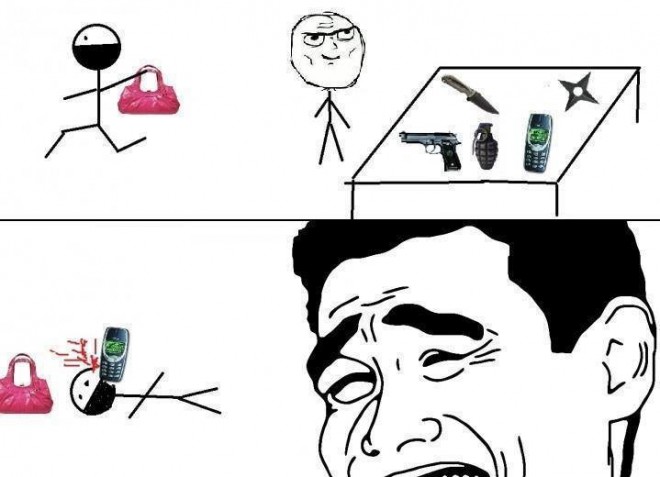 Vybral najsilnej kaliber :D