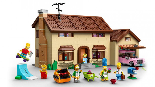 Prvý LEGO Simpsonovci