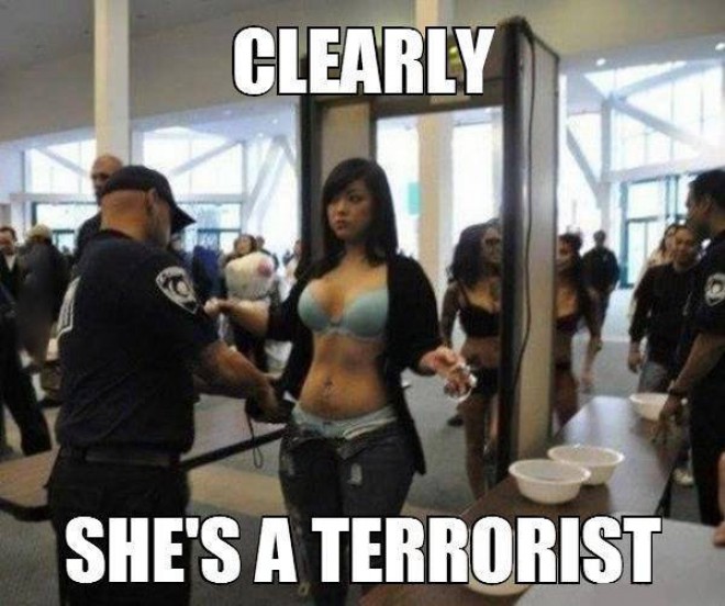 Typick teroristka :D