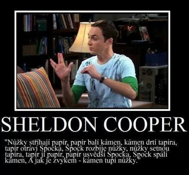 Sheldon...