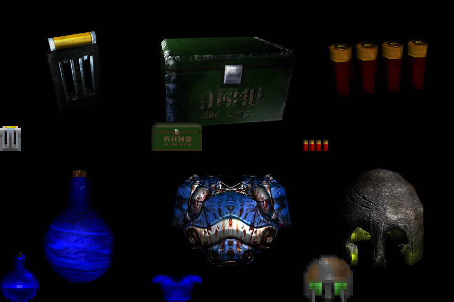 Doom все предметы