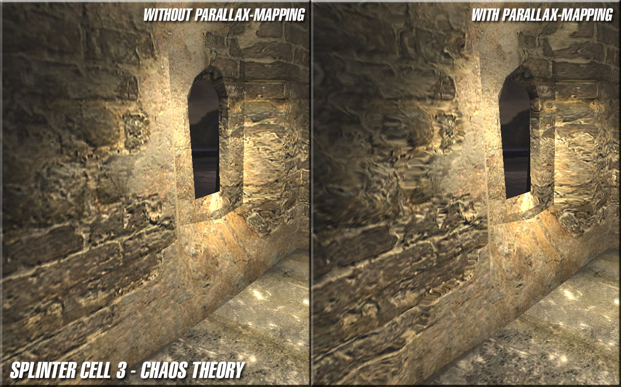 Parallax occlusion mapping