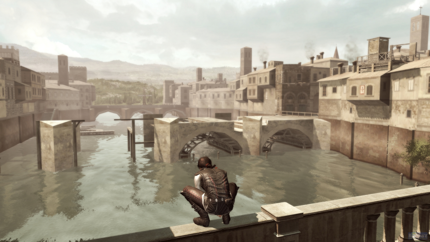 Assassin games 2. Assassin's Creed 2. Ассасин Крид 2 Скриншоты. Ассасин Крид 2 на воде. Assassins Creed 2 резиденция.